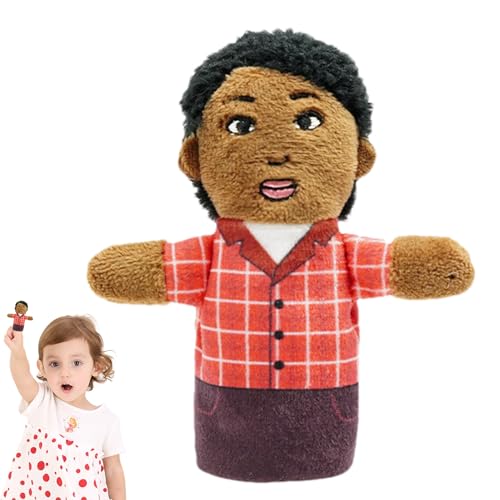 Finger Puppets for Kids, Role Play Plush Toy, African Black Family Members Storytelling Marionette, Educational Interactive Puppet for Children’s Imagination and Plaything Finger Puppets for Kids, Role Play Plush Toy, African Black Family Members Storytelling Marionette, Educational Interactive Puppet for Children’s Imagination and Plaything von Generisch
