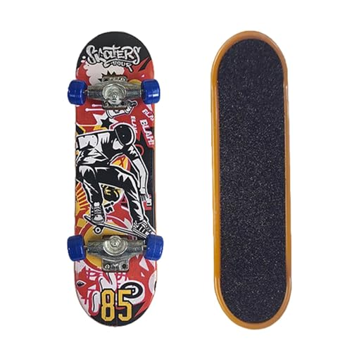 Finger-Skateboard – Finger-Skateboard, kreatives Spielzeug für Kinder | Skateboard Spielzeug für vielseitigen Gebrauch, Fingersport für Anfänger, lustiges Geschenk für Kinder, Bewegung der Finger-Skateboard – Finger-Skateboard, kreatives Spielzeug für Kinder | Skateboard Spielzeug für vielseitigen Gebrauch, Fingersport für Anfänger, lustiges Geschenk für Kinder, Bewegung der von Generisch