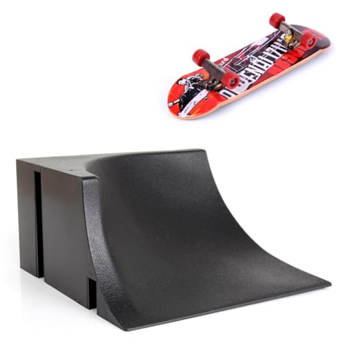 Finger Skateboard Park - Mini Fingerboard Skate Ramp Set | Langlebige Kunststoff Mit Schienen Rampen Treppen Für Tricks Und Stunts | Finger Skateboardd Spielzeug - Kinder Teenager Erwachsene von Generisch