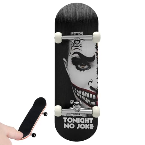 Finger Skateboard Spielzeug - artikulierter Miniaturplatte, Finger Scooter | Kreative Freizeitaktivität für Anfänger oder erfahrene Skater, perfekt für den Bau eines Büro- oder Hausskateboards von Generisch
