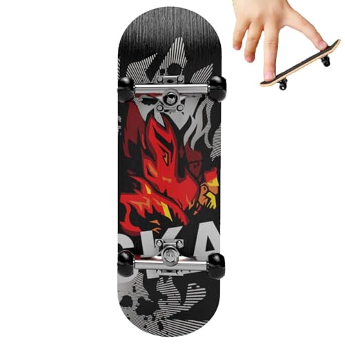 Finger Skateboard Spielzeug - artikulierter Miniaturplatte, Finger Scooter | Kreative Freizeitaktivität für Anfänger oder erfahrene Skater, perfekt für den Bau eines Büro- oder Hausskateboards Finger Skateboard Spielzeug - artikulierter Miniaturplatte, Finger Scooter | Kreative Freizeitaktivität für Anfänger oder erfahrene Skater, perfekt für den Bau eines Büro- oder Hausskateboards von Generisch