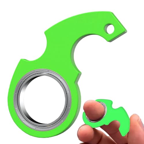 Finger Spinner Spielzeug,Neuheit Tragbare Drehende Schlüsselanhänger,Tragbares, Neuartiges Schlüsseldrehspielzeug,Dekompressionsspielzeug,Schlüsseldreher Für Fingerübungen von Generisch