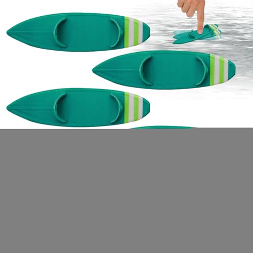 Finger Surfboard, 6 Piece Mini Wind Finger Surfboards Set, Collectible Fingerboards for Kids and Teens, Car Dashboard Toy, Beach Decor, Party Favor Accessory, 12x3.4x1.4cm/4.72x1.34x0.55 inches von Generisch