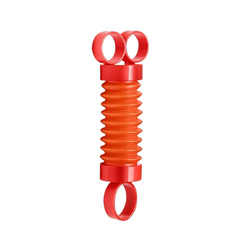 Fingerspielzeug für Kinder, Handtrainer und sensorisches Beschäftigungsspielzeug für Mädchen und Jungen (Red, 9.5x4.5cm) von Generisch