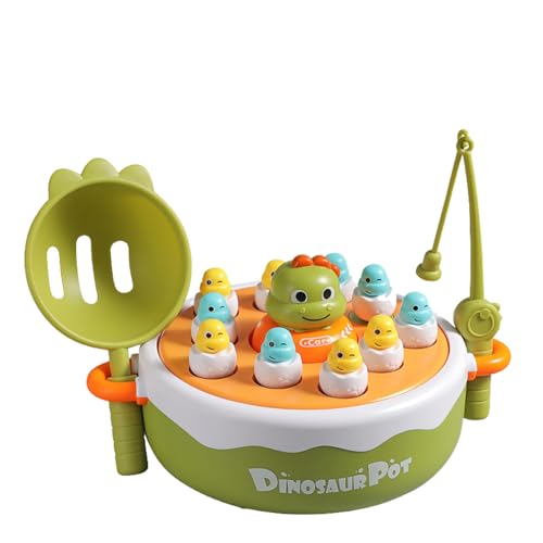 Fischereibrettspiel für Kinder - hüpfende Dinosaurier -Fischereispiel -Spielset, interaktives Bildungsspielzeug, elektronisches Skill -Spiel für Bildungslernen für und Mädchen als Weihnacht Fis Fischereibrettspiel für Kinder - hüpfende Dinosaurier -Fischereispiel -Spielset, interaktives Bildungsspielzeug, elektronisches Skill -Spiel für Bildungslernen für und Mädchen als Weihnacht Fis von Generisch