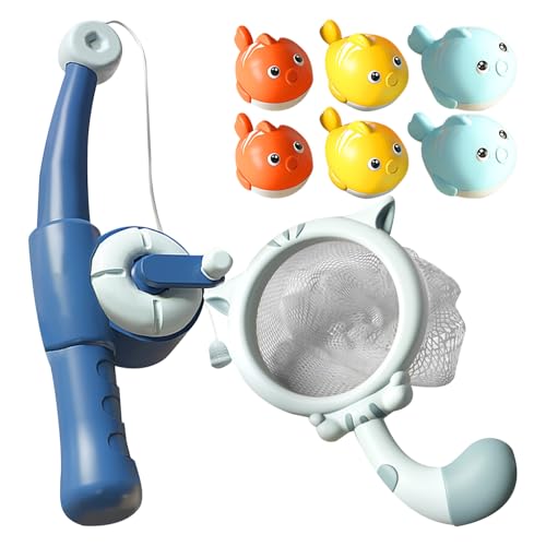 Fischspielzeug für Kleinkind, Fischereispielzeug für Kinder | Wasserspielzeug lustige Magnetstangennetz | Frühes Lernen Kinder Angelspiel Kleinkind Outdoor -Spiel für Heimatbadewanne Fischspielzeug für Kleinkind, Fischereispielzeug für Kinder | Wasserspielzeug lustige Magnetstangennetz | Frühes Lernen Kinder Angelspiel Kleinkind Outdoor -Spiel für Heimatbadewanne von Generisch