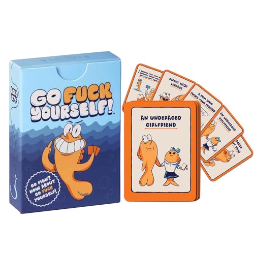 Fish Card Games Kartenspiel für die Famile, Tabletop Games Perfekt als Erwachsene, Reisespiel oder Spiel für Erwachsene, für 2-8 Spieler 48 Fotos,12 Modelle, 4 Teile pro Modell (1pc) von Generisch