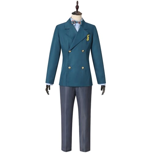 Fiyero Boq Cosplay-Kostüm, Uniform, Mantel, Hemden, Hosen, komplettes Set, Musikbühne, Halloween-Outfits von Generisch