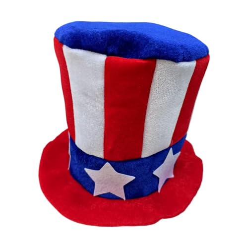 Flaggenhut, Flagge, patriotische Hüte, Neuheit für Juli Zubehör, patriotische Frauen, Accessoires, Unabhängigkeit für Männer, Memor Flaggenhut, Flagge, patriotische Hüte, Neuheit für Juli Zubehör, patriotische Frauen, Accessoires, Unabhängigkeit für Männer, Memor von Generisch