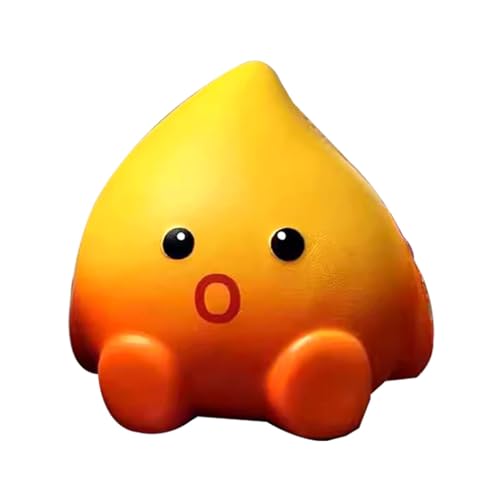 Flammenrebound Ball - Schöne Simulation Flame Toy | Schöne Flamme Squeeze Handspielzeug, Niedliche Entspannende Sensorische Zappelhandbällchen Für Kinder Erwachsene von Generisch