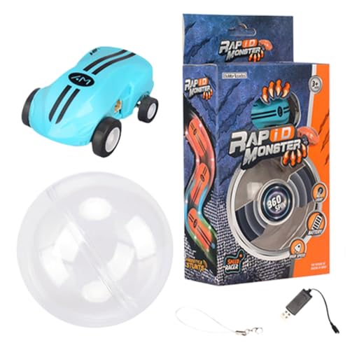 Flash Spin-Autorennmodell – Leuchtendes 360°-Spinner-Car-Spielzeug im Racing-Stil | Lustiges Kinderauto für Actionspiele mit Freunden, geeignet für kleine Rennfahrer, Geschenkidee für Mädchen und Jung Flash Spin-Autorennmodell – Leuchtendes 360°-Spinner-Car-Spielzeug im Racing-Stil | Lustiges Kinderauto für Actionspiele mit Freunden, geeignet für kleine Rennfahrer, Geschenkidee für Mädchen und Jung von Generisch