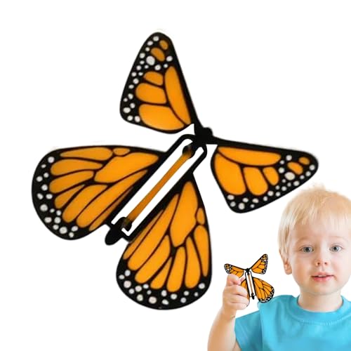 Flatternder Schmetterling - Flugspielzeug,Gummibandbetriebenes Wissenschaftsexperiment Für Klassenzimmer Belohnung Erwachsene Kinder Geburtstagsfeier Hochzeit von Generisch