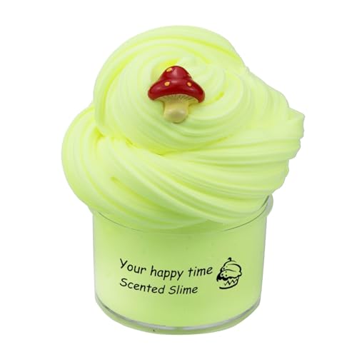 Flauschiger Schleim Fluffy Slime, 70 ml Fruit Slime 50 g, Slime Party Gifts for Children, Cloud Butter Slime, Super Soft and Non-Sticky, A Birthday Gift for Girls and Boys Aged 8-12 Years (C) von Generisch