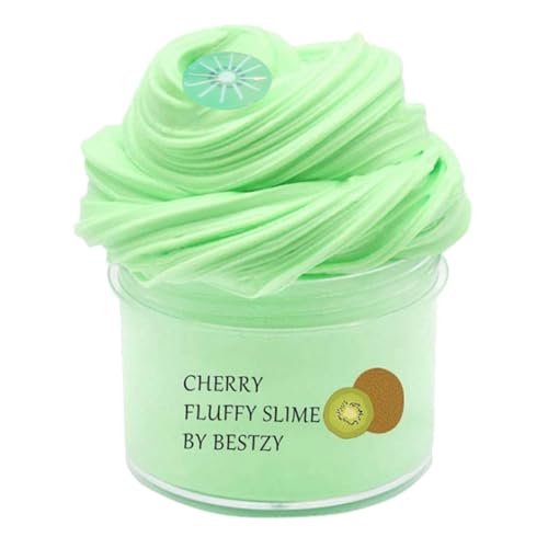 Flauschiger Schleim Fluffy Slime, 70 ml Fruit Slime 50 g, Slime Party Gifts for Children, Cloud Butter Slime, Super Soft and Non-Sticky, A Birthday Gift for Girls and Boys Aged 8-12 Years (F) von Generisch