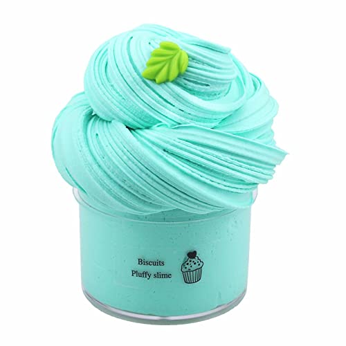 Flauschiger Schleim Fluffy Slime, 70 ml Fruit Slime 50 g, Slime Party Gifts for Children, Cloud Butter Slime, Super Soft and Non-Sticky, A Birthday Gift for Girls and Boys Aged 8-12 Years (N) von Generisch