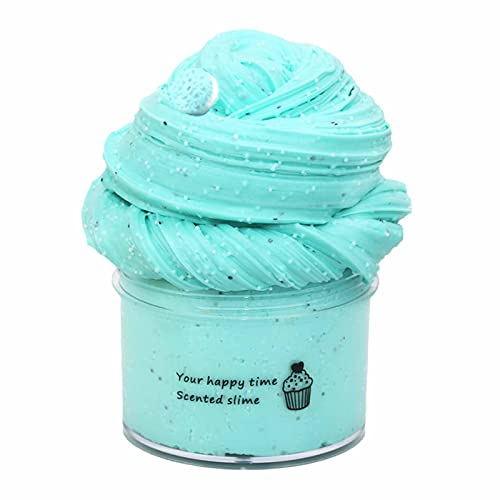 Flauschiger Schleim Fluffy Slime, 70 ml Fruit Slime 50 g, Slime Party Gifts for Children, Cloud Butter Slime, Super Soft and Non-Sticky, A Birthday Gift for Girls and Boys Aged 8-12 Years (O) von Generisch