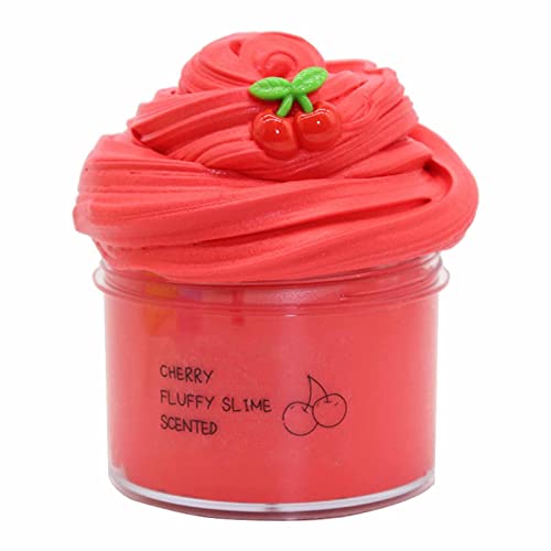 Flauschiger Schleim Fluffy Slime, 70 ml Fruit Slime 50 g, Slime Party Gifts for Children, Cloud Butter Slime, Super Soft and Non-Sticky, A Birthday Gift for Girls and Boys Aged 8-12 Years (S) von Generisch