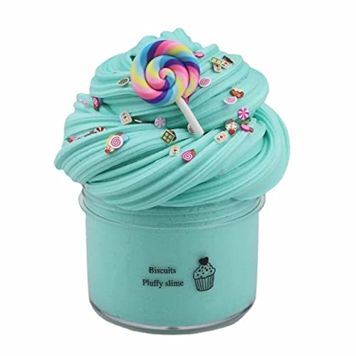 Flauschiger Schleim Fluffy Slime, 70 ml Fruit Slime 50 g, Slime Party Gifts for Children, Cloud Butter Slime, Super Soft and Non-Sticky, A Birthday Gift for Girls and Boys Aged 8-12 Years (U) von Generisch