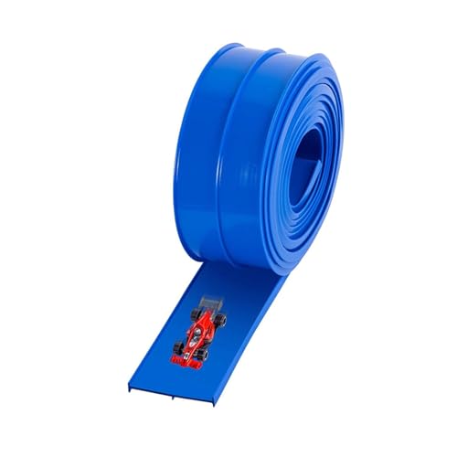 Flexibles Rennstrecken Set 13,5 Ft, Flexible Renn Rampe mit Saugnässen, Automodell für Mädchen Flexibles Rennstrecken Set 13,5 Ft, Flexible Renn Rampe mit Saugnässen, Automodell für Mädchen von Generisch