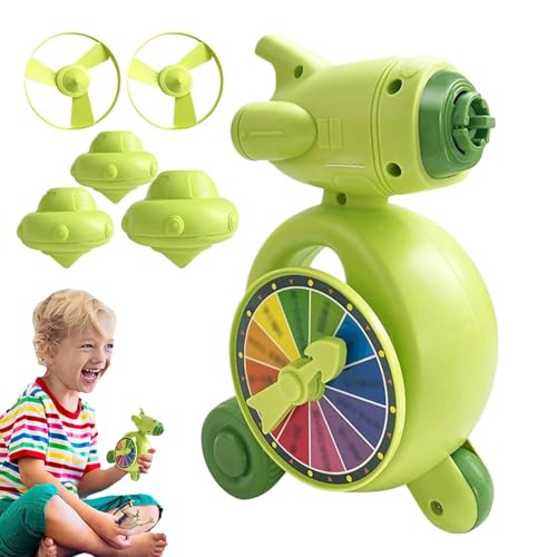 Fliegendes Spielzeug für Kinder, fliegendes Scheibenspielzeug - 5-in-1-Startspielzeug-Flugscheibe | Fliegende Untertasse und Kreisel, Spielzeug für draußen, Pfeife inklusive, für Kinder, Haustiere, Ge von Generisch