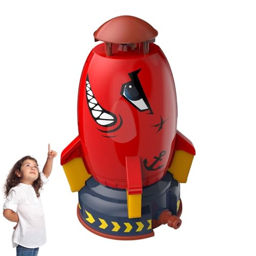 Fliegendes Sprüher Spielzeug | 360 Grad Rotierender Sprinkler mit Raketenwurf | Outdoor Wassersprüher für kleine Kinder | Spritzspaß für Sommertage Fliegendes Sprüher Spielzeug | 360 Grad Rotierender Sprinkler mit Raketenwurf | Outdoor Wassersprüher für kleine Kinder | Spritzspaß für Sommertage von Generisch