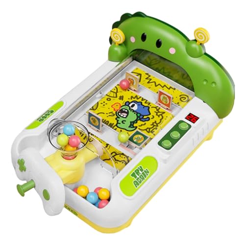 Flipper Miniatur-Flipper - Arcade-Maschine für Marmorspiele mit Musik und Lichtern, interaktives Spielzeug, pädagogische Spielmaschinen zum Thema / Dinosaurier für Kinder Flipper Miniatur-Flipper - Arcade-Maschine für Marmorspiele mit Musik und Lichtern, interaktives Spielzeug, pädagogische Spielmaschinen zum Thema / Dinosaurier für Kinder von Generisch