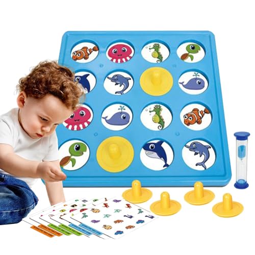 Flipping to Win Travel-Strategiespiel, Pair-up-Strategiespielbrett,Muster-Flip-Schach für Zwei Spieler - Flipping Chess Klassisches Strategiespiel für Geburtstage, Weihnachten, Halloween von Generisch