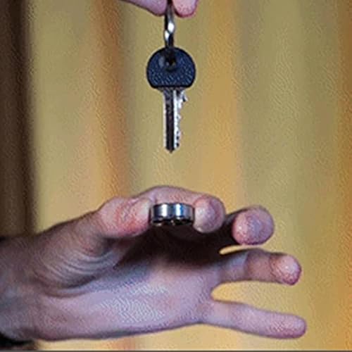 Flite Magic Tricks geliehener Ring an Schlüsselanhänger erscheinen verschwinden Magier Nahaufnahme Street Illusions Gimmicks Mentalismus Requisiten Flite Magic Tricks geliehener Ring an Schlüsselanhänger erscheinen verschwinden Magier Nahaufnahme Street Illusions Gimmicks Mentalismus Requisiten von Generisch
