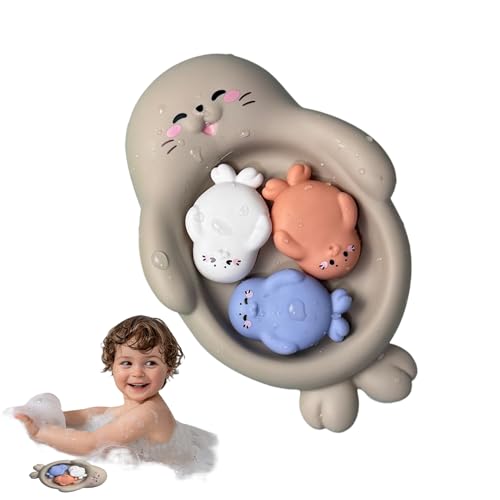 Floating Bath Toys, Rubber Animal Toys, Rubber Material, Baby Water Playset, Soft & Safe Design, Preschool Educational Fun, Small Size, Multicolor, 4-Pack, Perfect for Pool Beach Floating Bath Toys, Rubber Animal Toys, Rubber Material, Baby Water Playset, Soft & Safe Design, Preschool Educational Fun, Small Size, Multicolor, 4-Pack, Perfect for Pool Beach von Generisch