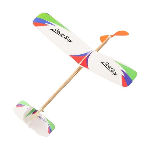 Flugzeugmodell - Flugzeuggleiter | ABS -Aktivität Lernspielzeug | Ebenenmodelle zum Erstellen von Modell | Flugzeug zusammenstellen Spielzeug | Lernaktivitätsspielzeug für Bildungslern für Kleinkindju von Generisch