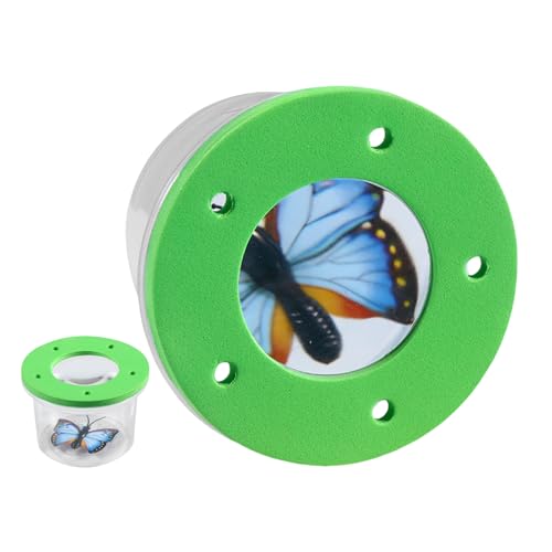 Fly Viewer with Magnifier, Clear Box Science Toy, Nature Exploration Collecting Kit for Boys and Girls Ages 8+, Transparent Container for Observation and Learning, 2.95 x 1.97 inches von Generisch