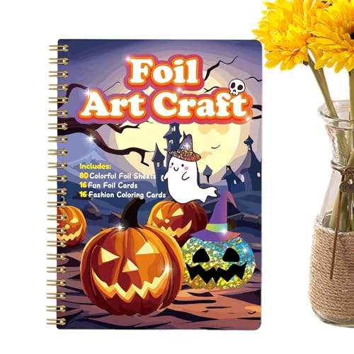 Foil Art Kit-Peel-and-Press, Folienhandwerk Kit | Mehrere Themen -Designs, Basteln herstellen | Foill Art Set für Geburtstage, Feiertage, Reisen, Schulprojekte, Innenverfahren, Outdoor -Spiel Foil Art Kit-Peel-and-Press, Folienhandwerk Kit | Mehrere Themen -Designs, Basteln herstellen | Foill Art Set für Geburtstage, Feiertage, Reisen, Schulprojekte, Innenverfahren, Outdoor -Spiel von Generisch