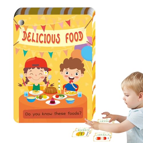 Food Flash -Karten, Food Card Game - 48x Lustige Bildungsblitzkarten,Interaktive kognitive Lebensmittel Bilder, Kinder frühes Lernen Spiel für, Mädchen, Kinder Food Flash -Karten, Food Card Game - 48x Lustige Bildungsblitzkarten,Interaktive kognitive Lebensmittel Bilder, Kinder frühes Lernen Spiel für, Mädchen, Kinder von Generisch