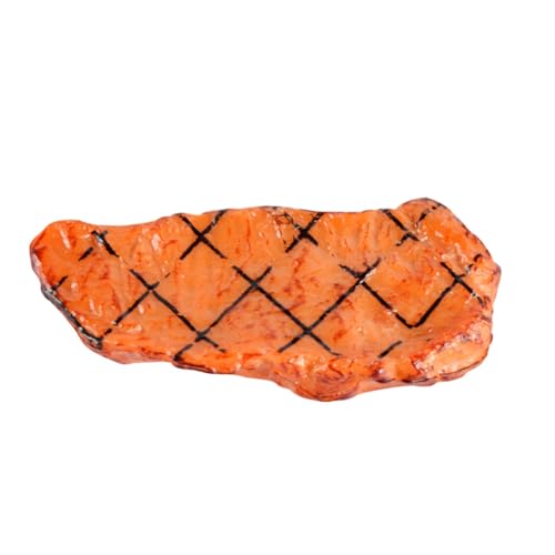 Food Steak - Künstliches Realistisches Food -Steak - Kleines Künstliches Steak -Spielzeugmodell, Gefälschtes Steak - -Spielzeug, Simuliertes Steakmodell, Künstliches -Steak -Küchensp von Generisch