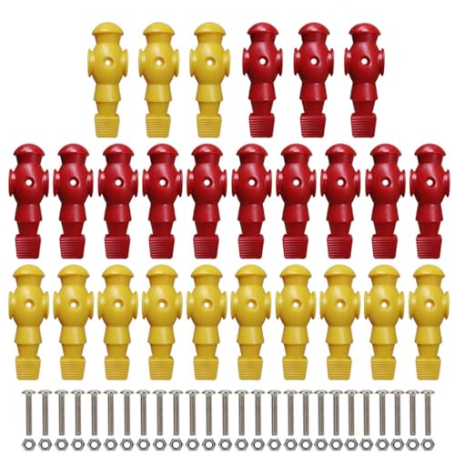 Foosball Game Figure, Foosball Men Accessories, Football Machine Figures, Foosball Men Rod Figures, Small Rod Foosball Men Doll Figures for Replacement and Customization in Football Games Foosball Game Figure, Foosball Men Accessories, Football Machine Figures, Foosball Men Rod Figures, Small Rod Foosball Men Doll Figures for Replacement and Customization in Football Games von Generisch