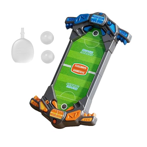 Football Table Game, Soccer Tabletop Set, Interactive Indoor Sports Toy, Fun Plaything Room Activity for Kids & Adults, Family Game Night Essential, 18.11x10.43x1.97 inches von Generisch