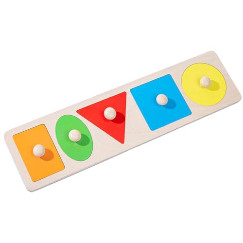 Generisch Form schnelles Kombination Brettspiel - Holzzahlen Puzzle montessorii Spielzeug für kleine Kinder | Puzzle für kleine Kinder, die Farbformen von farbenfrohen Formen entsprechen von Generisch
