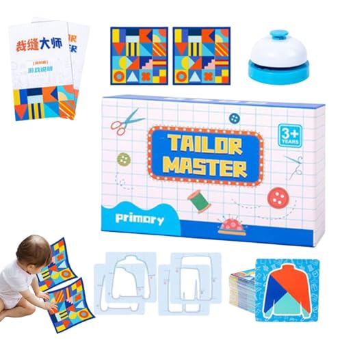 Formen-Lernspielzeug für Kleinkinder, Form-Matching-Spiel - Lernspielspielzeug zur Formfarbenerkennung | 40 Karten Kinder zeichnen Farbanpassungsspiel, verbessern die Denkfähigkeiten für 2 Spieler, Ha von Generisch