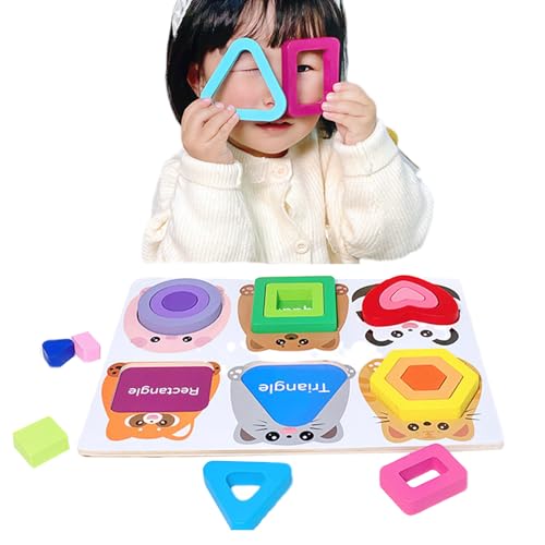 Formen Puzzle Für Kinder | Massivholz Formenplatten,Holz Lernspielzeug Sortierer Für Klassenzimmer Kinderzimmer Homeschool Kindergarten Geburtstag Reisen Formen Puzzle Für Kinder | Massivholz Formenplatten,Holz Lernspielzeug Sortierer Für Klassenzimmer Kinderzimmer Homeschool Kindergarten Geburtstag Reisen von Generisch