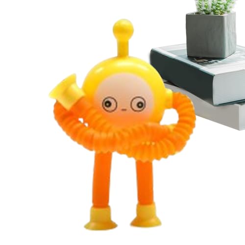 Formveränderndes Röhrenspielzeug, Saugnapf-Pop-Röhren,LED-beleuchtetes Pop-Tube-Spielzeug - Frühes Lernspielzeug für Fantasie für Wohnzimmer, Klassenzimmer, Schlafsaal, Schlafzimmer Formveränderndes Röhrenspielzeug, Saugnapf-Pop-Röhren,LED-beleuchtetes Pop-Tube-Spielzeug - Frühes Lernspielzeug für Fantasie für Wohnzimmer, Klassenzimmer, Schlafsaal, Schlafzimmer von Generisch