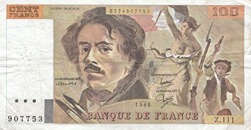 Frankreich Pick-Nr: 154b gebraucht (III) 1979 100 Francs (Banknoten für Sammler) von Generisch