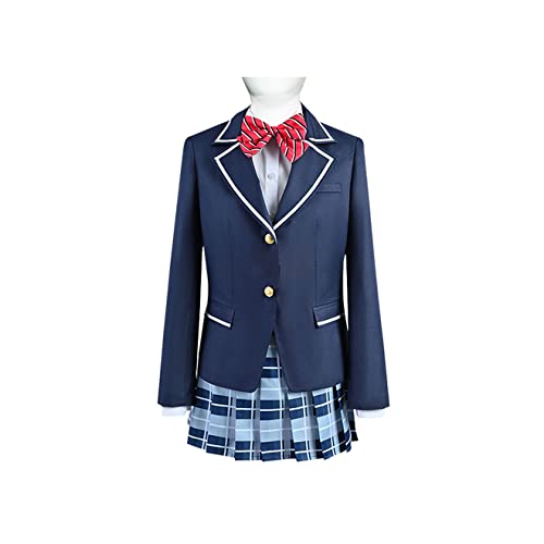 Frauen Kusanagi Nene Cosplay Kostüm JK Schuluniform Kleid Halloween Outfits,M-Blue von Generisch