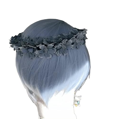 Frieren Cosplay Floral Kopfschmuck - Blonder Held Baby Blue Eyes Kranz | Anime inspiriertes Kostüm Zubehör für Fans und Cosers Kopfschmuck Frieren Cosplay Floral Kopfschmuck - Blonder Held Baby Blue Eyes Kranz | Anime inspiriertes Kostüm Zubehör für Fans und Cosers Kopfschmuck von Generisch