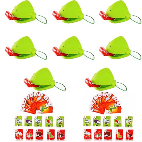 Froschzungenspiel, Käfer fangen, schnell die Käfer lecken, Chamäleon-Spiel, Memory-Spiel, Multiplayer-Partyspiel (8 Stück) von Generisch