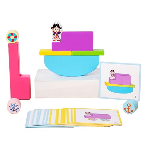Frühe Bausteine Bauspielzeug - Bausteine für Kinder | Balance-Puzzle-Spiel Aus Holz | Pädagogisches Sensorisches Konstruktionswürfel-Spielzeug Für Teenager, Mädchen, Kinder Frühe Bausteine Bauspielzeug - Bausteine für Kinder | Balance-Puzzle-Spiel Aus Holz | Pädagogisches Sensorisches Konstruktionswürfel-Spielzeug Für Teenager, Mädchen, Kinder von Generisch