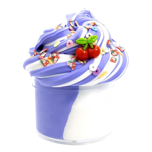 Fruit Slime, Slime Party Gifts for Children, Cloud Butter Slime Party Bag Gifts, Fluffy Slime,Super Soft and Non-Sticky,A Birthday Gift for Girls and Boys Aged 6+ Years (Bottle Icon Random) (G-70ML) von Generisch