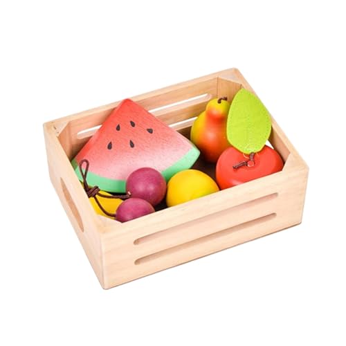 Fütterungsset – Obstspielzeug, Küchenspielzeug, leichtes Gemüsespielzeug für den Kindergarten, entzückende Applikation im Cartoon-Stil Fütterungsset – Obstspielzeug, Küchenspielzeug, leichtes Gemüsespielzeug für den Kindergarten, entzückende Applikation im Cartoon-Stil von Generisch