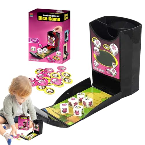 Fun DICE - DICE Set für Erwachsene und Familie, unterhaltsames Brettspiel | Unterhaltsame Aktivität für Geburtstagsfeier, interaktive Spiele für den Abend, mentales Stimulationsinstrument für von Generisch
