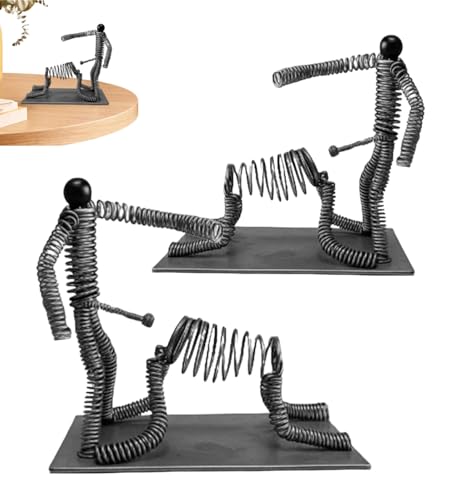 Funny Spring Man Desk Toy, Hilarious Prank Wobbly Gag Stress Reliever Ornaments, Fun Entertainment Adults Spring Figure Toys for Office Decor Party Accessories Funny Spring Man Desk Toy, Hilarious Prank Wobbly Gag Stress Reliever Ornaments, Fun Entertainment Adults Spring Figure Toys for Office Decor Party Accessories von Generisch