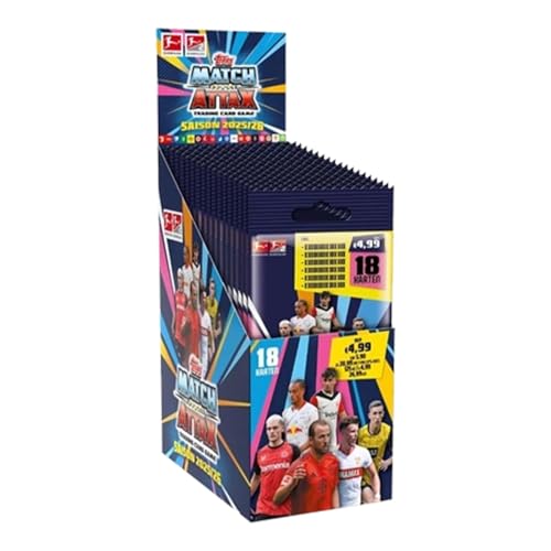 Fussball Sammelkarten 2025/26 | 1x Power Pack Display mit 14 Packs | Sammelbox mit 252 Karten inkl. vielen Sonderkarten & Limited Editions | Fußball Trading Cards Fussball Sammelkarten 2025/26 | 1x Power Pack Display mit 14 Packs | Sammelbox mit 252 Karten inkl. vielen Sonderkarten & Limited Editions | Fußball Trading Cards von Generisch